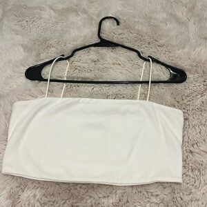 SHEIN White Bralette/Crop top